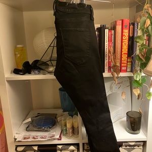 Abercrombie and Fitch Mid Rise Super Skinny Ankle Jeans